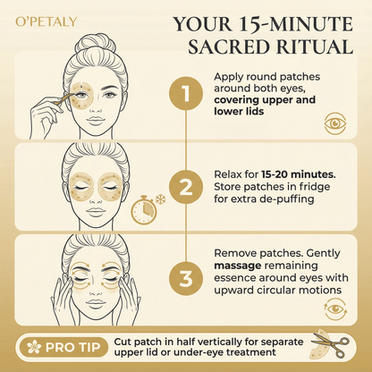 O'PETALY Golden Osmanthus Eye Patches